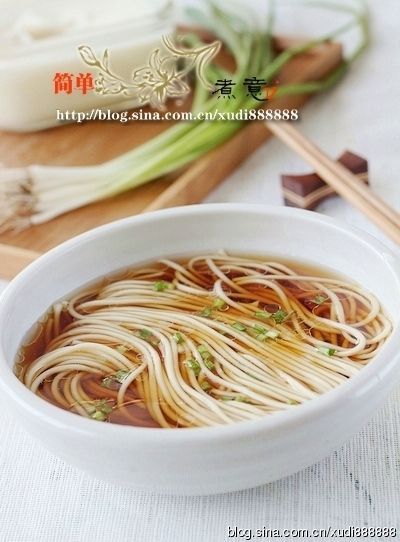 阳春面的做法