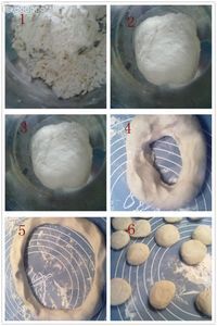 韭菜鸡蛋馅饼的做法图解1