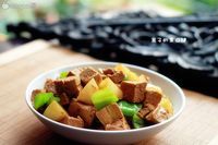 红烧冻豆腐的做法图解10
