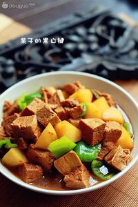 红烧冻豆腐的做法图解11
