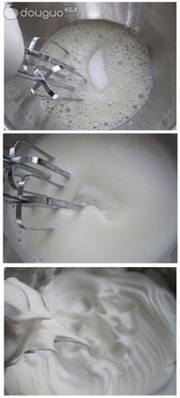 香草戚风蛋糕的做法图解2