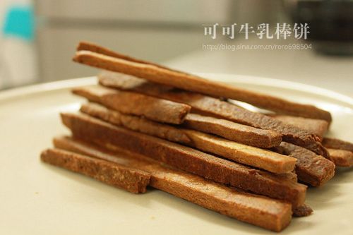 可可牛乳棒饼的做法