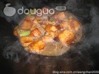 淮山红烧肉的做法图解4