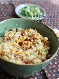 芝麻柴鱼西芹拌饭的做法图解8