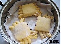 螃蟹南瓜包的做法图解15