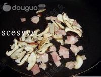 香菇培根意面的做法图解6