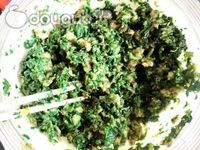 荠菜猪肉锅贴的做法图解7