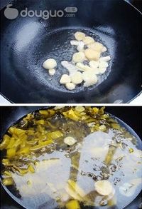 酸菜鱼的做法图解4