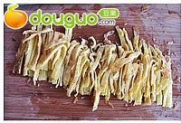 菠菜蛋皮拌粉丝的做法图解6