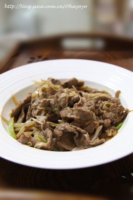 葱爆牛肉的做法