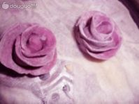 浪漫温馨 玫瑰花馒头的做法图解8