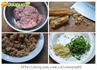肉圆子的做法图解1