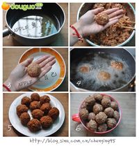 肉圆子的做法图解9