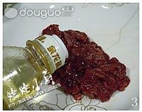 猪肝猪脾粥的做法图解3