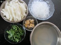 萝卜粉丝蛤蜊汤的做法图解5