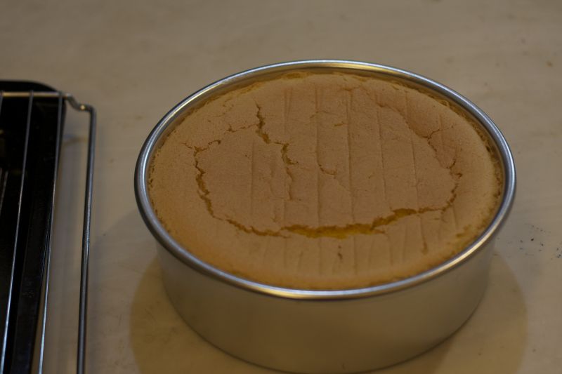 原味戚风蛋糕的做法