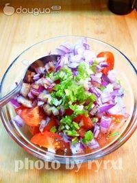 中西合璧——炸豆腐沙拉的做法图解5