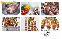 什锦烤肉串的做法图解2