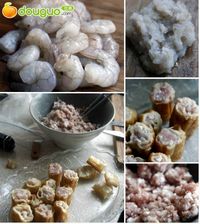 油条虾肉球的做法图解1