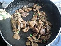 芹菜炒猪肝的做法图解6
