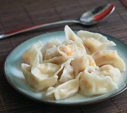 虾仁豆腐饺的做法