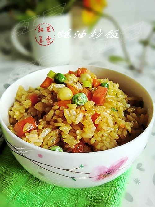 蚝油炒饭的做法