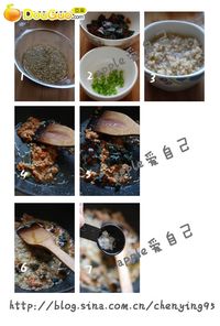 皮蛋瘦肉糙米粥的做法图解1
