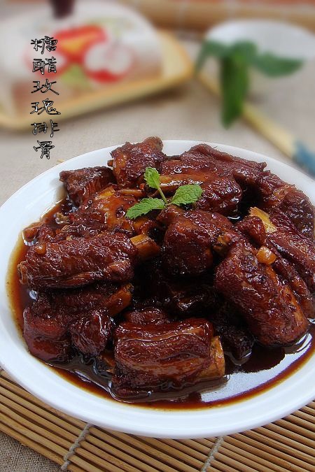 糖醋玫瑰排骨的做法