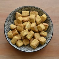 香炸豆腐的做法图解2