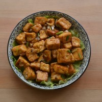 香炸豆腐的做法图解3