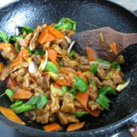 东北溜肉段的做法图解3