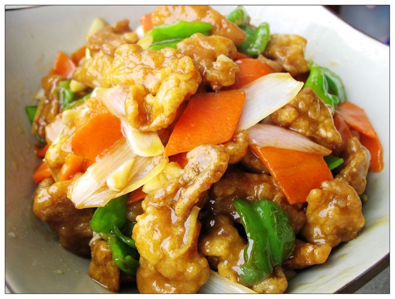 东北溜肉段的做法
