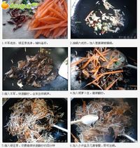 木耳芽菜 的做法图解1