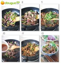 蒜香豉汁牛肉的做法图解6