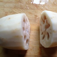 夏季酌酒开胃凉拌藕的做法图解1