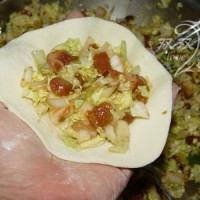 白菜大肉包的做法图解17