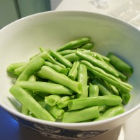 干煸四季豆的做法图解1
