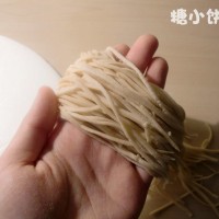 自制手擀面版麻酱拌面的做法图解8