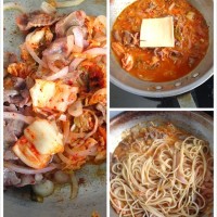 泡菜肥牛意面的做法图解6