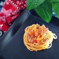 泡菜肥牛意面的做法图解7