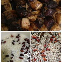 酒香杂粮小肉粽的做法图解2