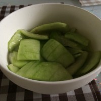 凉拌西瓜皮的做法图解2