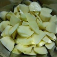 土豆肉片的做法图解2