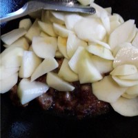 土豆肉片的做法图解5