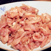 下酒菜之干煸肉丝的做法图解1