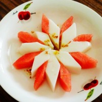 世界杯甜点——“八心八箭”杏仁豆腐的做法图解5