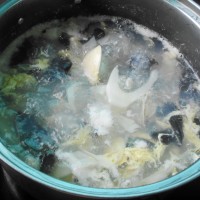 白贝木耳鸡蛋汤的做法图解6