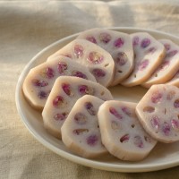 玫瑰花米藕的做法图解3