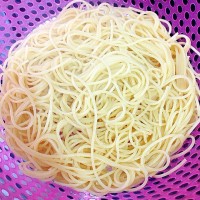 蒜香胡椒炒意大利面的做法图解9