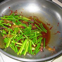 #舌尖还原#蒜苗炒腊肉(超详细)舌尖上的中国的做法图解8